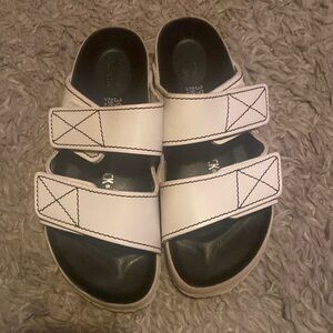 BIRKENSTOCK x PROENZA SCHOULER white sandals size 39 (women’s 8)
